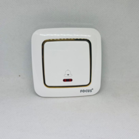 Bouton poussoir sonnerie encastré
