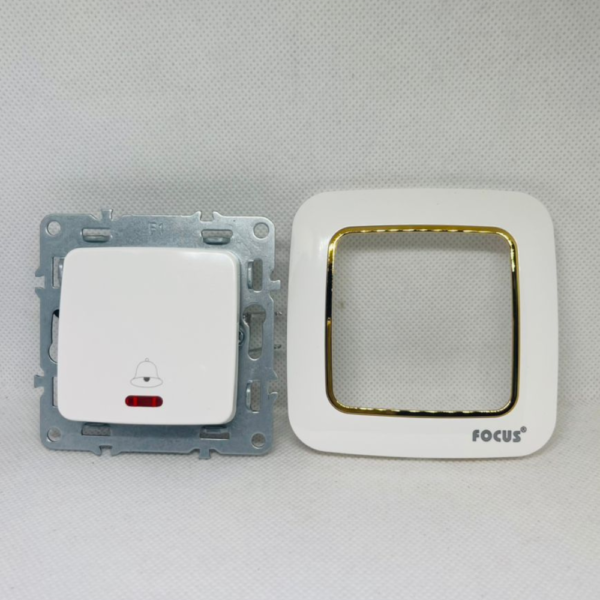 Bouton poussoir sonnerie encastré – Image 2