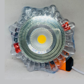 Spot encastré 5w en verre