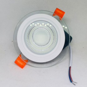 Spot encastré 6W en verre