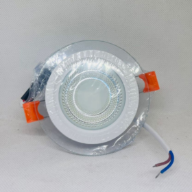 Spot encastré 6W en verre