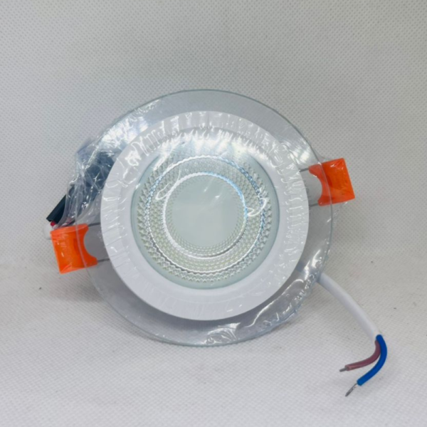 Spot encastré 6W en verre