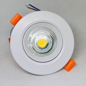 Spot encastré 7W pivotant