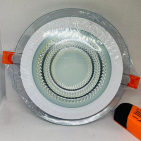 Spot encastré 12W en verre